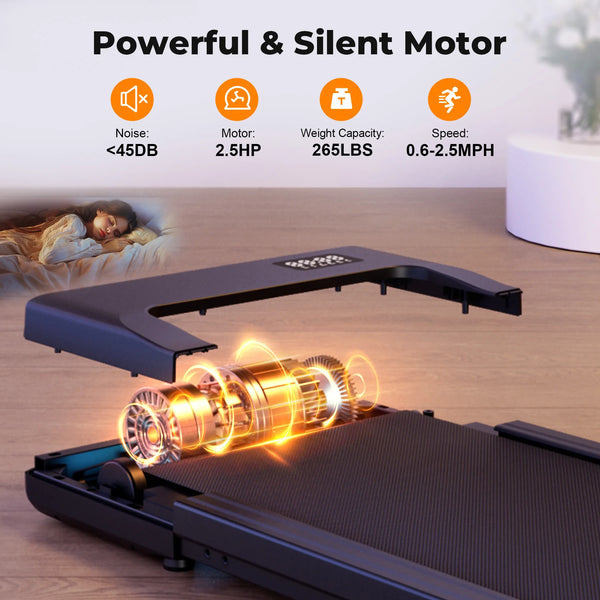 Compact Under Desk Treadmill