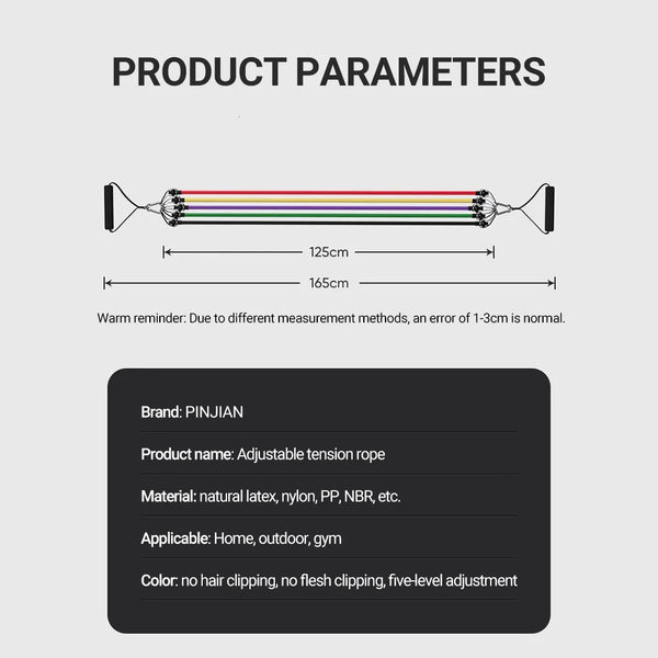 Versatile Fitness Resistance Bands