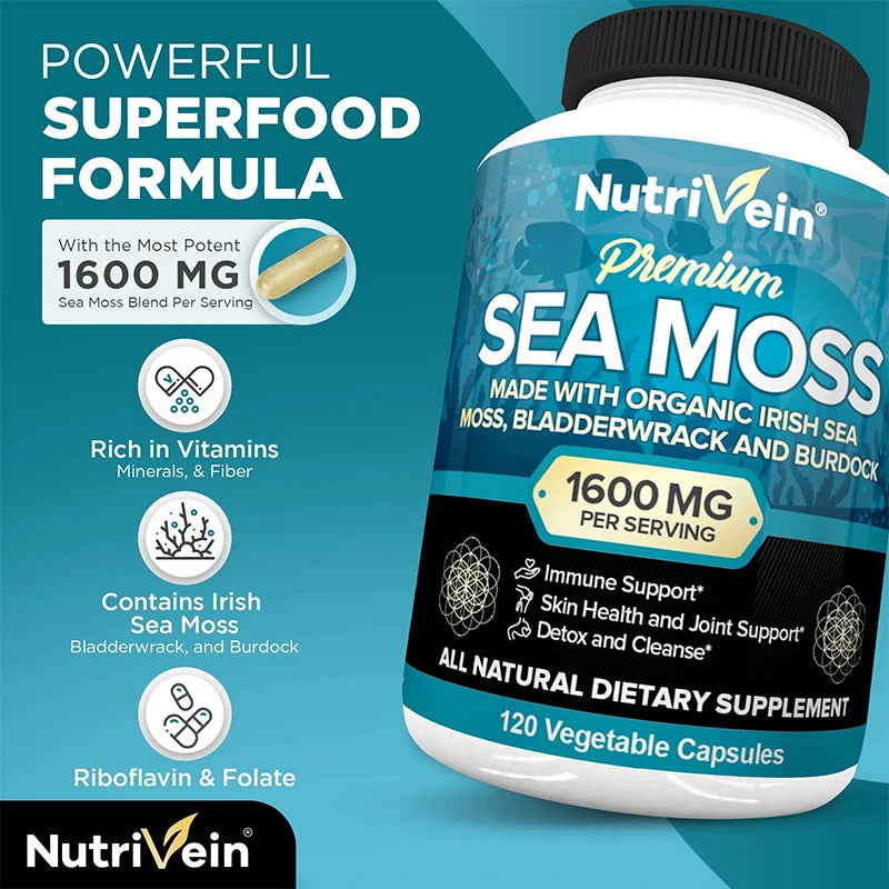 Natural Sea Moss Wellness Boost